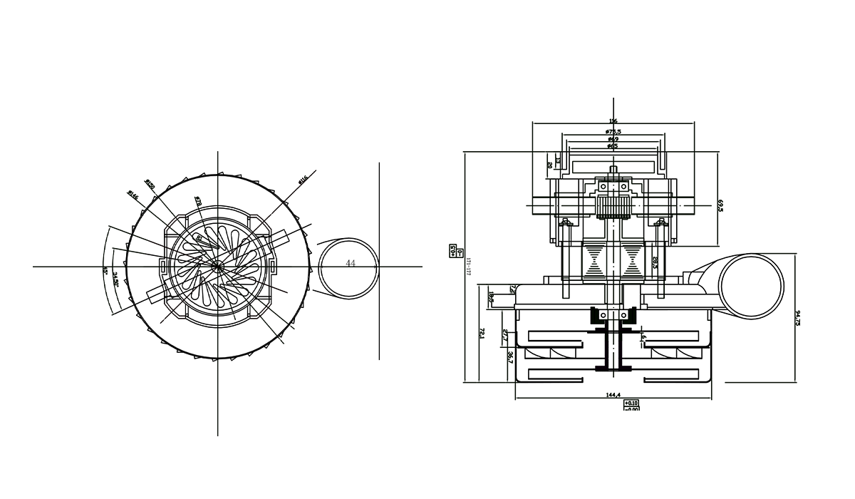 干湿两用电动洗地机铝合金电机-888集团
