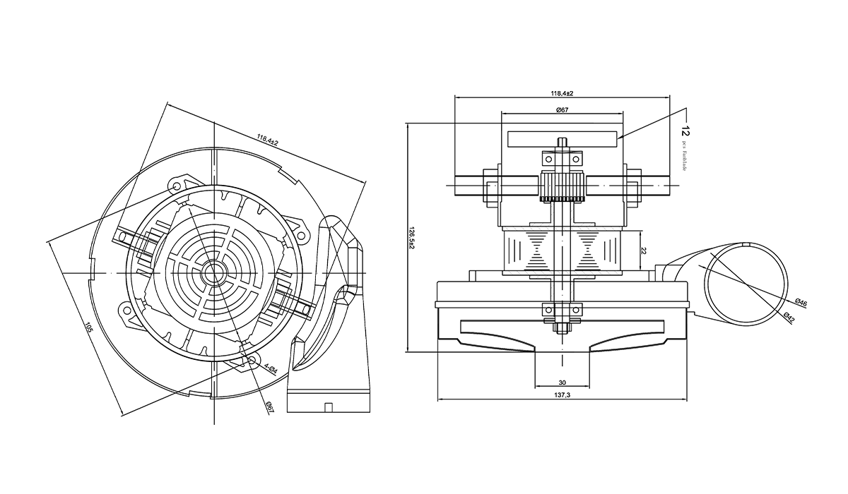 3合 1湿式单层地毯吸尘器真空鼓风机电机-888集团