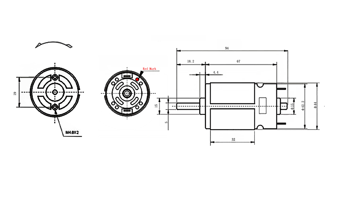 DC 有刷直流电念头 滚刷电机-888集团
